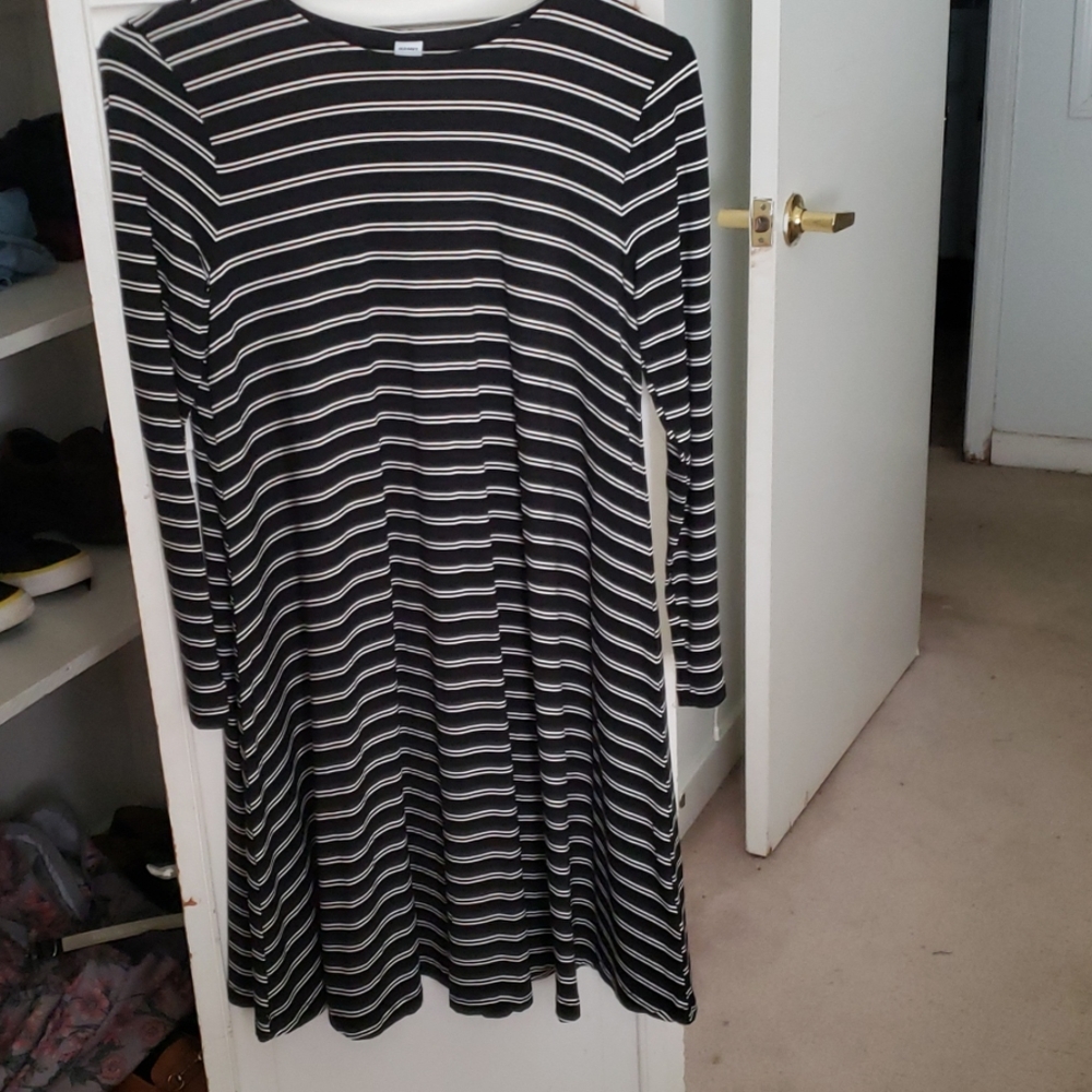 Old navy midi striped dress